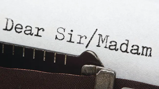 Dear sir/madam