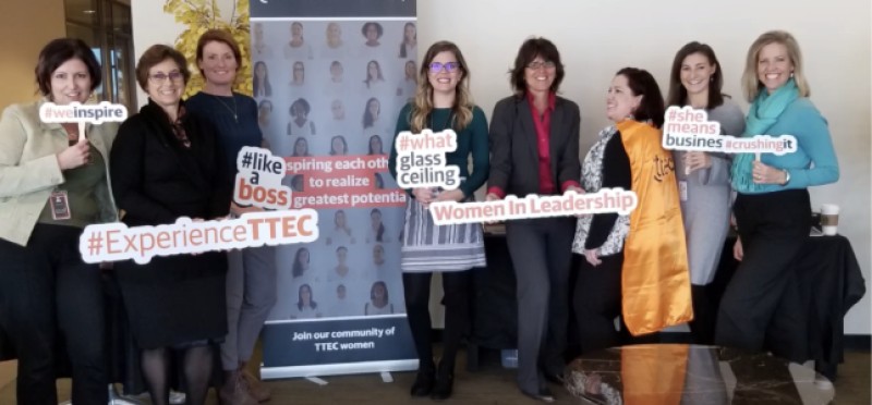 TTEC women represent